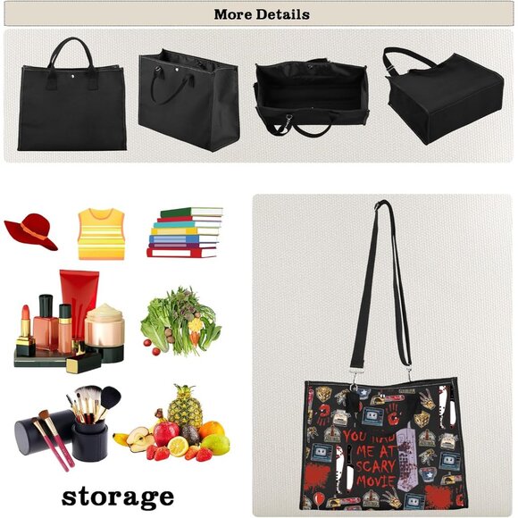 Scary Movie Horror Crossbody Bag TV Show Inspired Unisex Gift - Picture 6 of 7